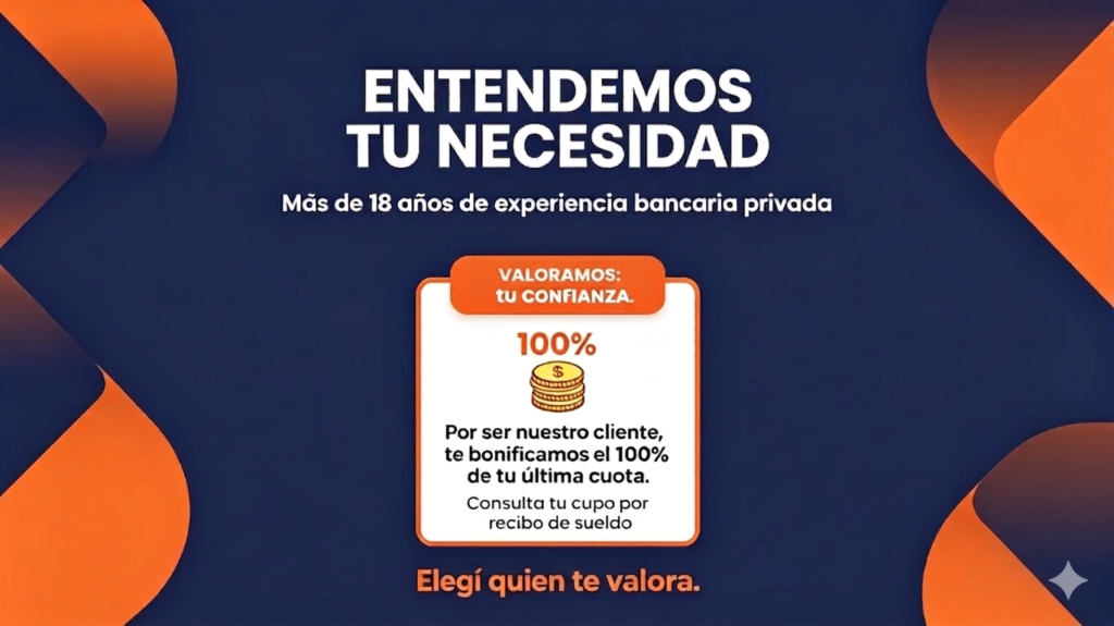Préstamos por Recibo de Sueldo PBA - Bonificación Credencial GC